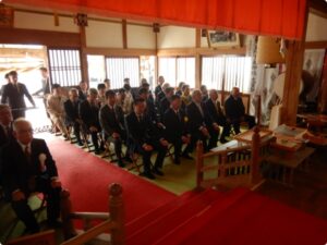 10月29日当建設現場の安全祈願祭を執り行いました